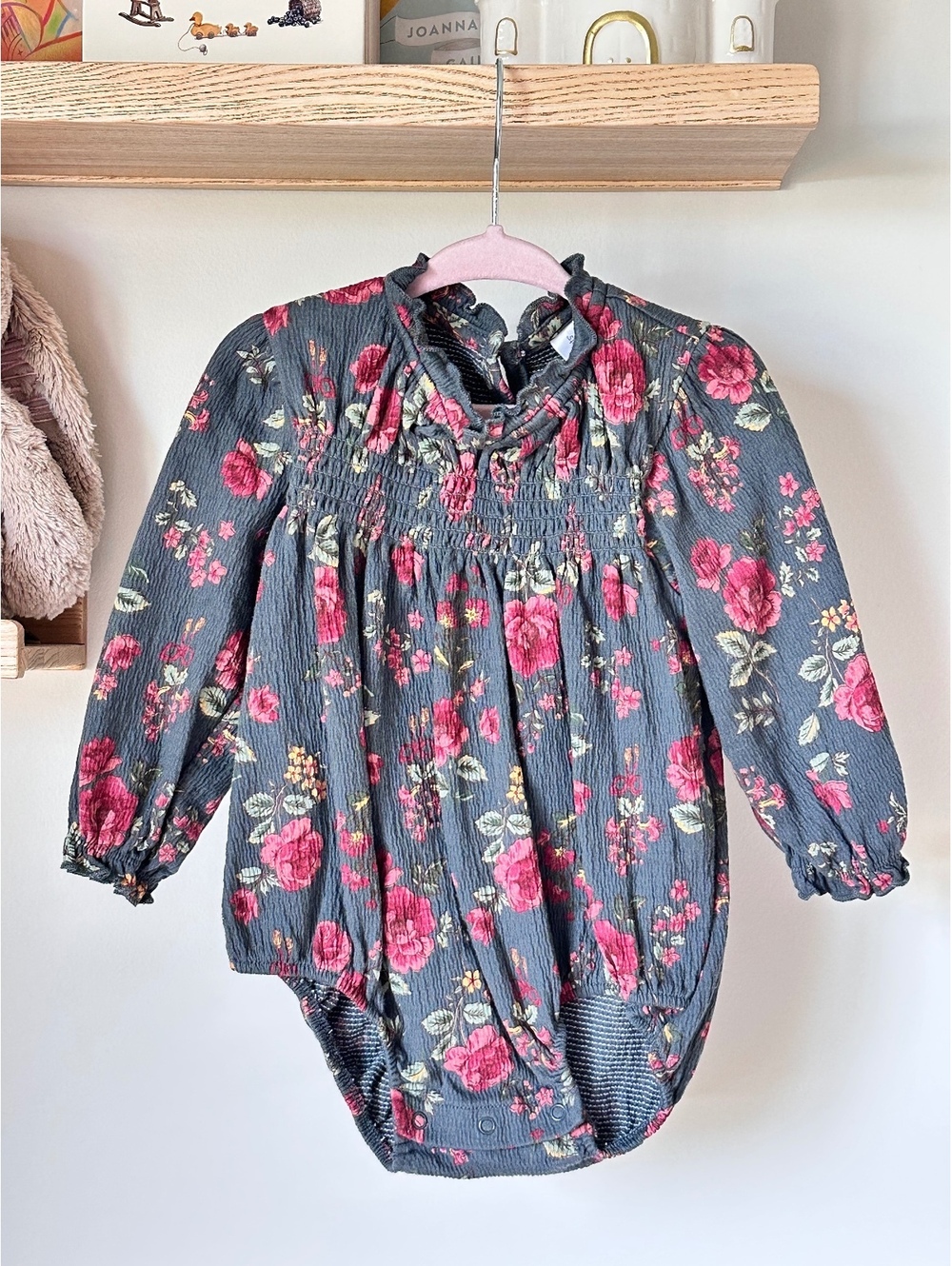 Modern Moments Floral Bubble Romper Sz 18m